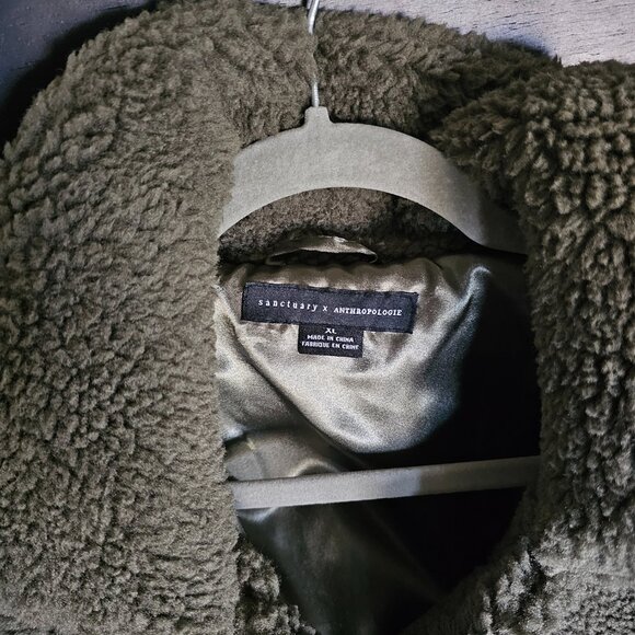 ANTHROPOLOGIE MELY SHERPA JACKET - Picture 2 of 3